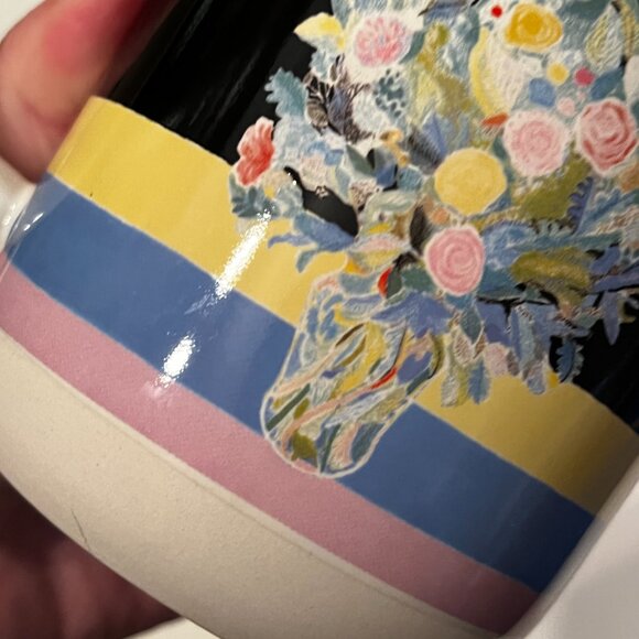 Mugs with Flowers (Set of 2 / new / by Artlifting) - Picture 11 of 15